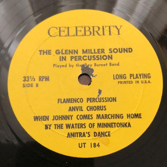 Ray Burnett The Glenn Miller Sound In Percussion Vinyl Lp - Picture 3 of 9